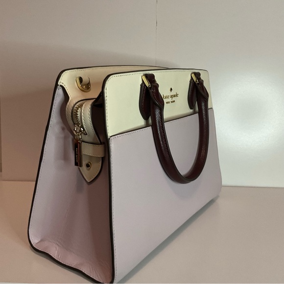 KATE SPADE Madison color block medium satchel Bundled with Bi Fold wallet. - Picture 4 of 13